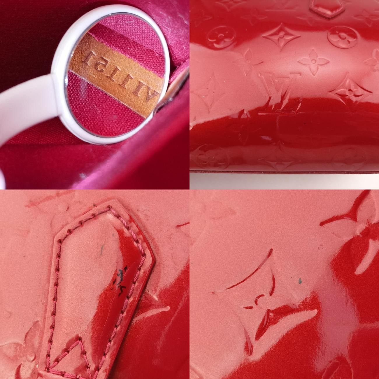 ルイヴィトンLouis VuittonシャーウッドPMポムダムールヴェルニM91494VI1151