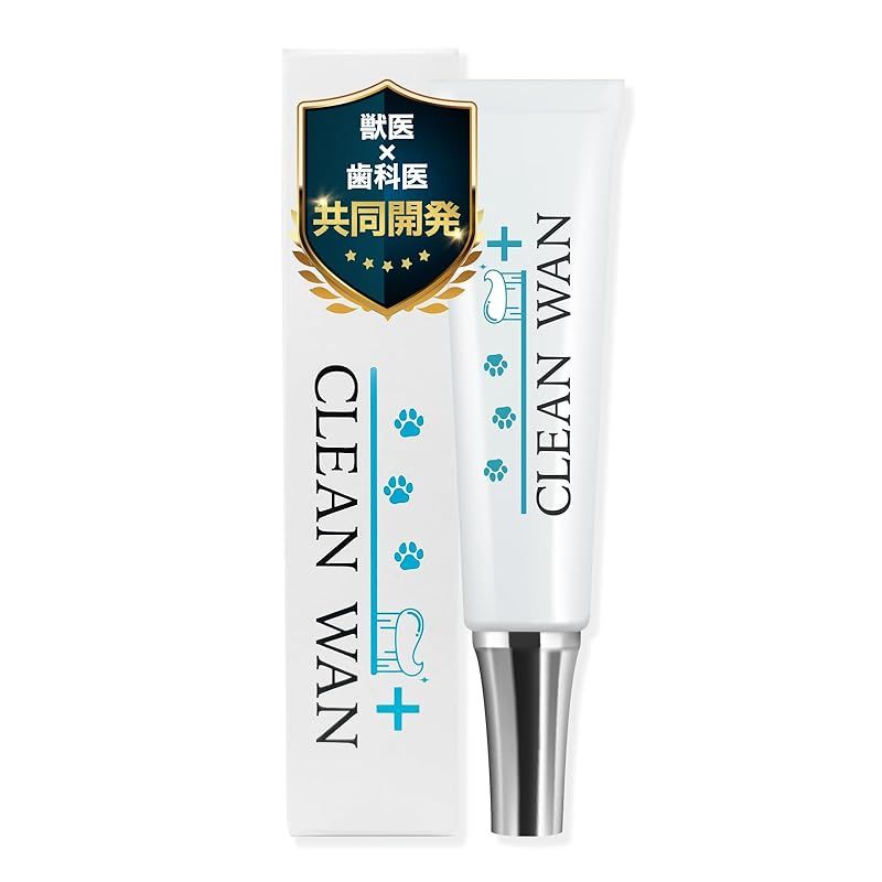 オーラルケア CLEAN WAN クリーンワン 犬 歯磨き ジェル 歯石取り 歯石
