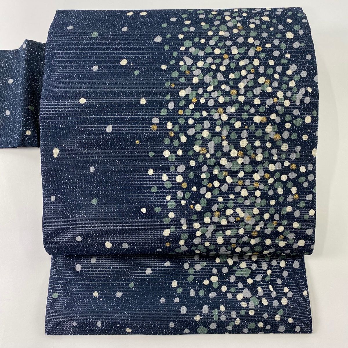 508mn62▲抽象柄 幾何学 紫系 開き名古屋帯▲美品 508mn62△抽象柄 幾何学 紫系 開き名古屋帯△美品