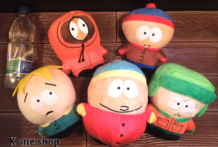 South Park ぬいぐるみ 4体セット South Park Stan, Kyle, Cartman Kenny 3 Plush Pin 4-Pack