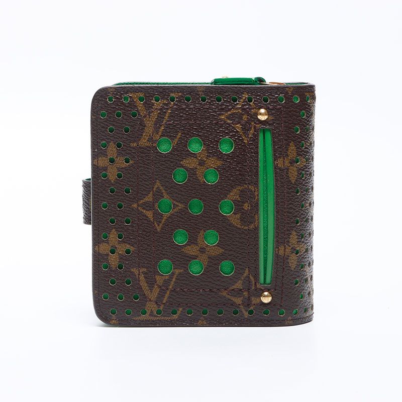 LOUIS VUITTON ルイ・ヴィトン 二つ折り財布 2006年 パンチング 