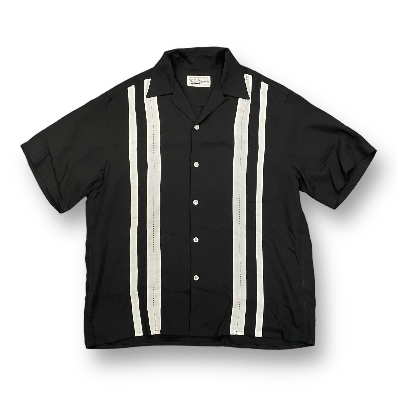 WACKO MARIA 23SS TWO TONE 50'S OPEN COLLAR SHIRT 2トーン
