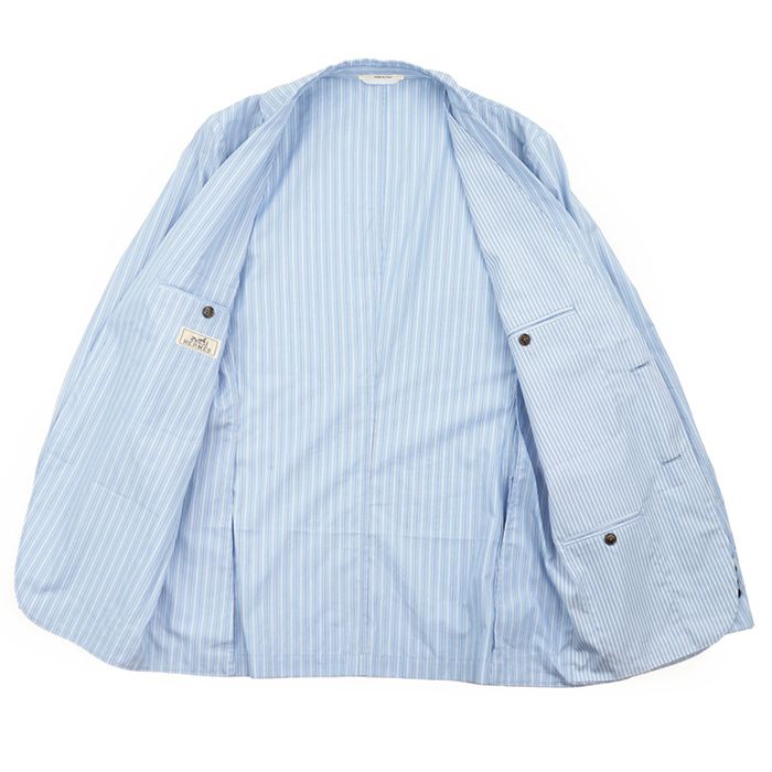エルメス シャツジャケット HERMES - エルメス シャツ ジャケット セリエボタン コットン