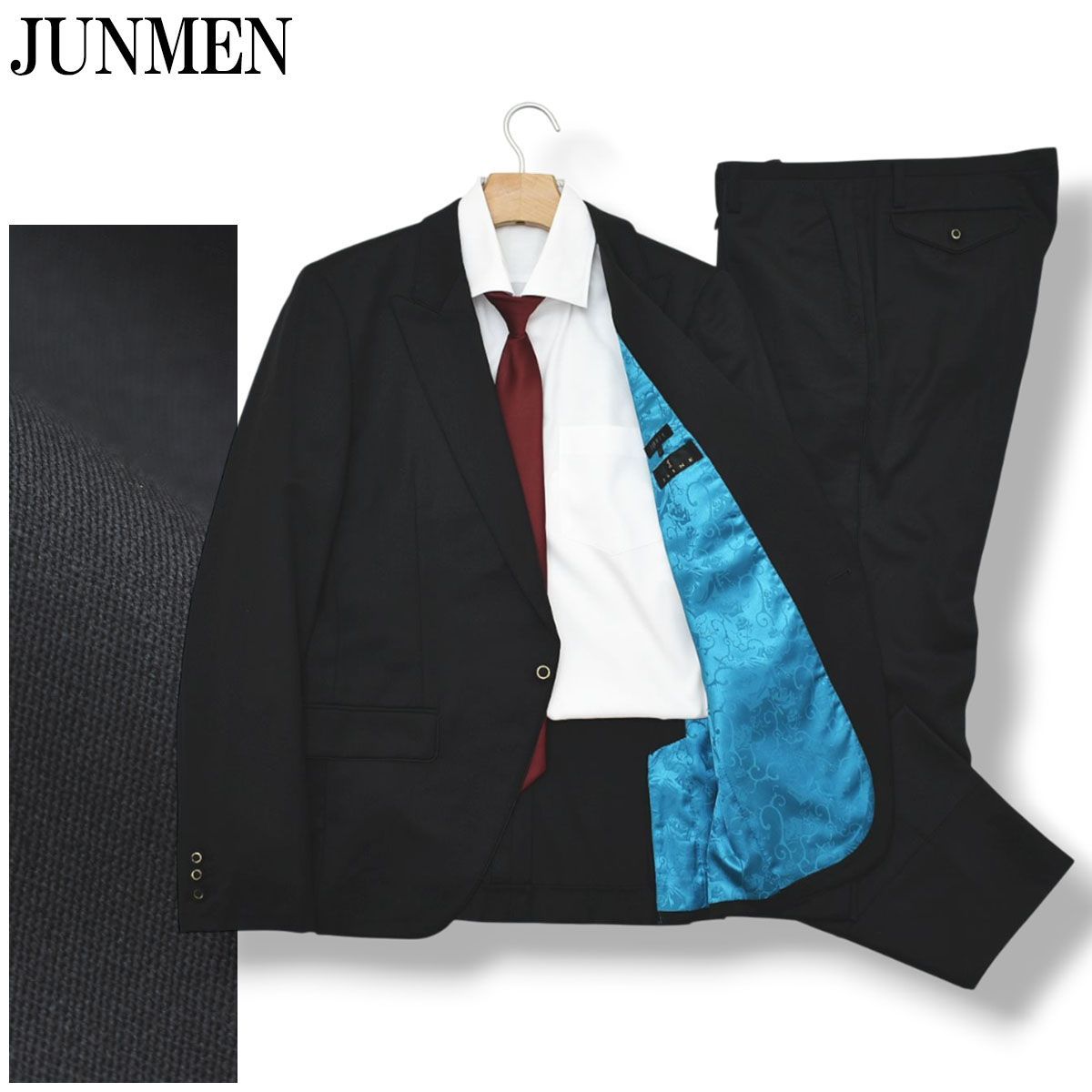 waltz by BEAMS DESIGN チーフ付きネイビー 120cm waltz by BEAMS