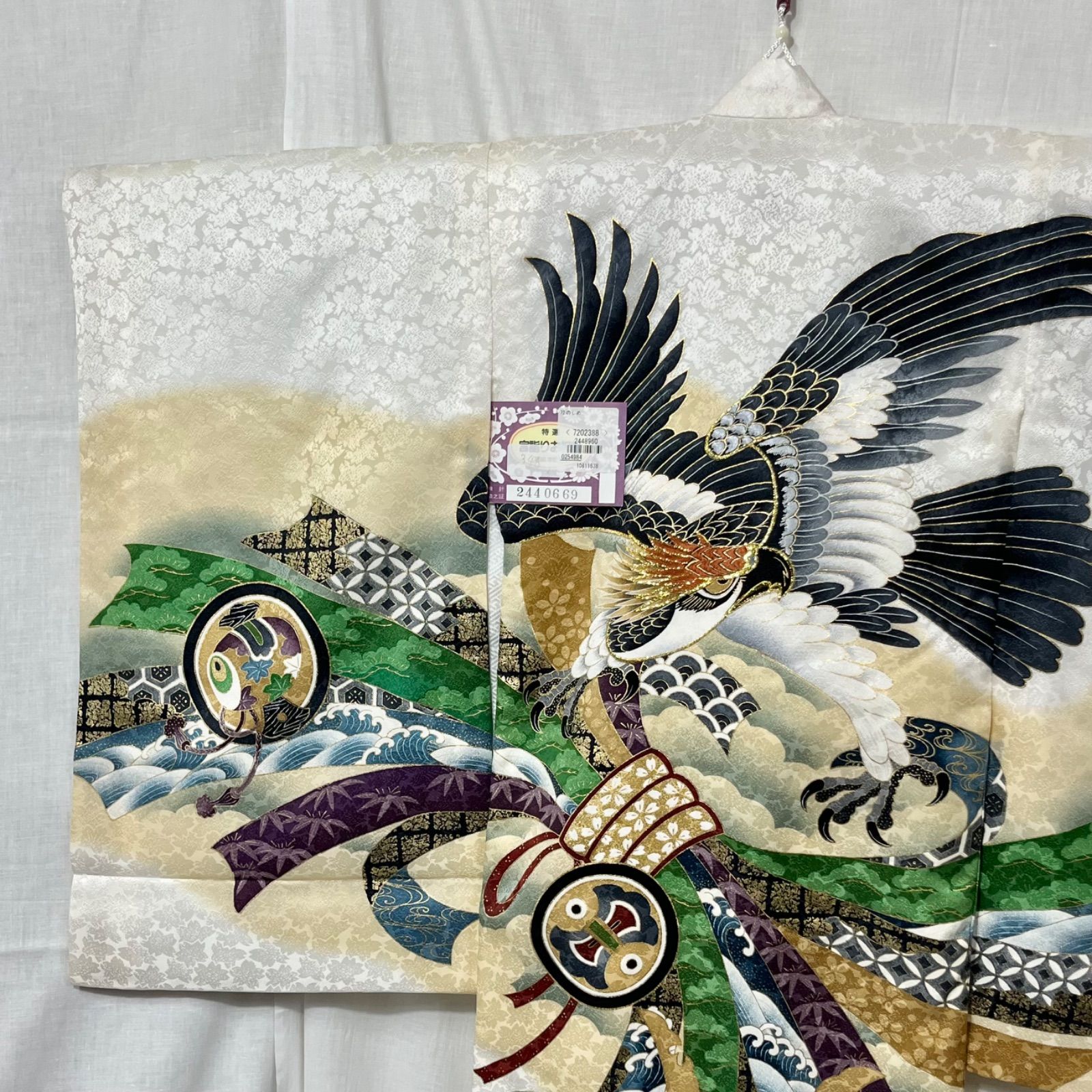 キャサリンコテージ 花刺繍チュールレース卒園袴セット&ヘッド