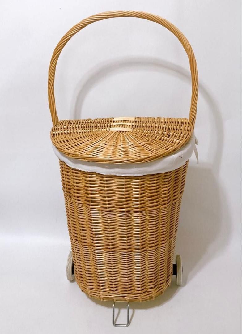 ショッピングカート 籠カート かごバッグ かご バスケット 洗濯 ランドリー