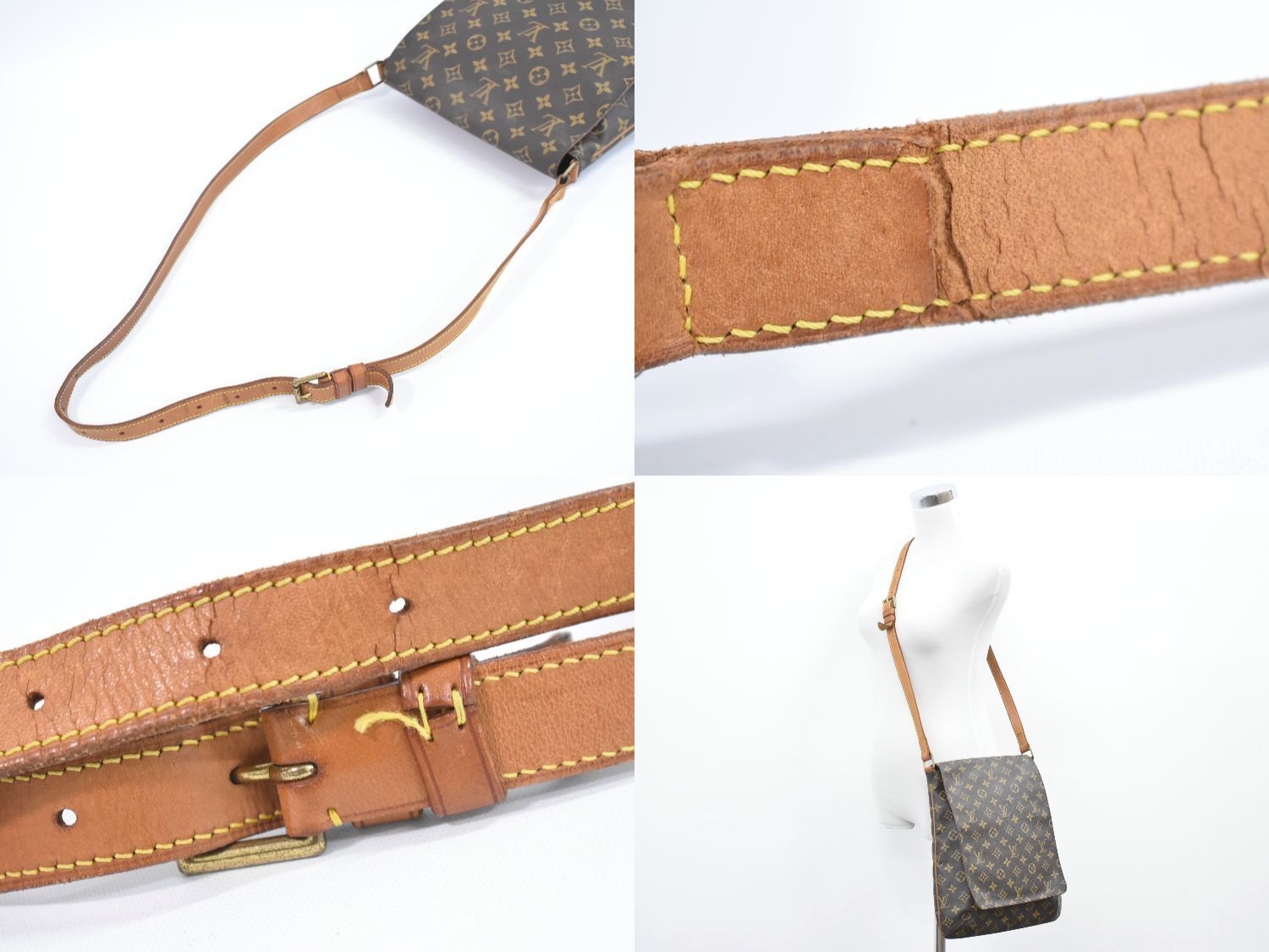 本物 ルイヴィトン LOUIS VUITTON LV ミュゼット モノグラム ショルダーバッグ ポシェット ブラウン M51256 Musette ビトン バッグ 中古 楽天市場】本物 ルイヴィトン LOUIS VUITTON LV ミュゼット モノグラム
