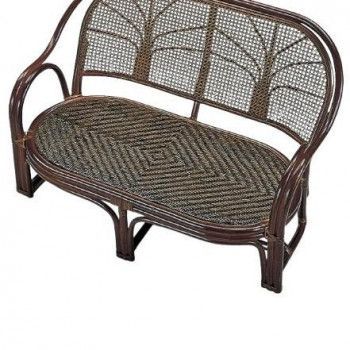 鎮静の 今枝商店 Romantic Rattan 籐ラブチェアー Y450B