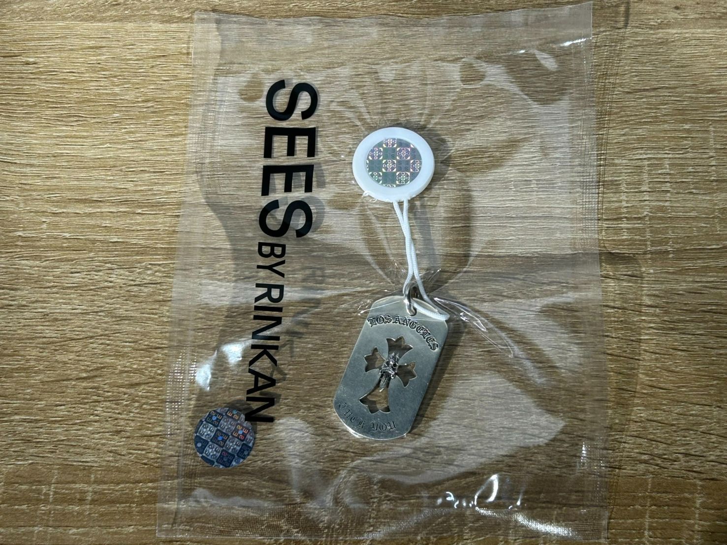 クロムハーツ【Chrome Hearts】クロス ダガー LA限定 ドッグタグ 鑑定