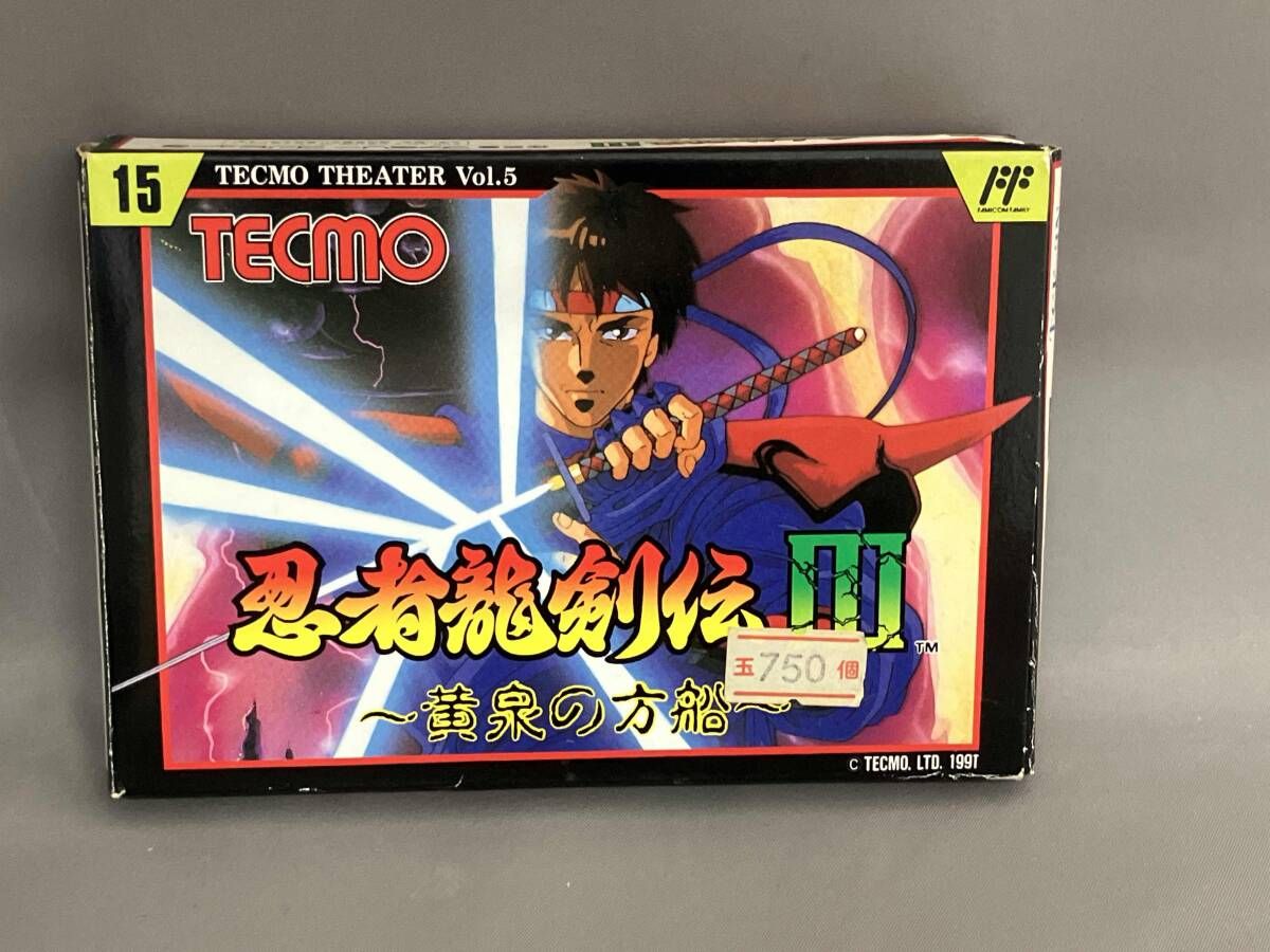 箱表面にラベルあり 忍者龍剣伝3