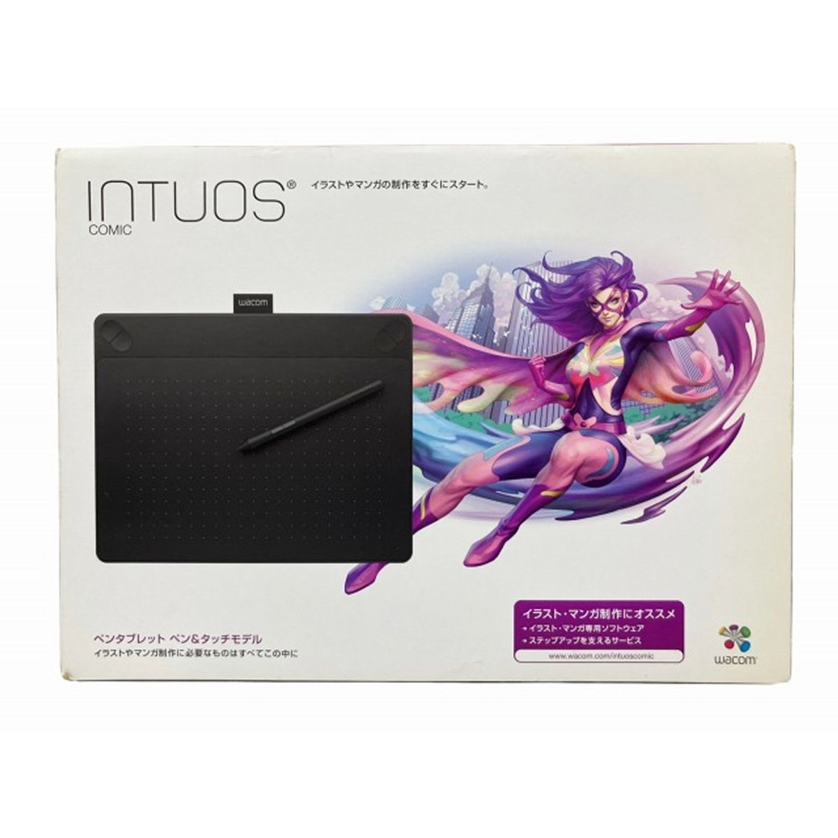 wacom INTUOS COMIC ペンタブレット マンガ イラスト制作 ワコム 家電 O9882234
