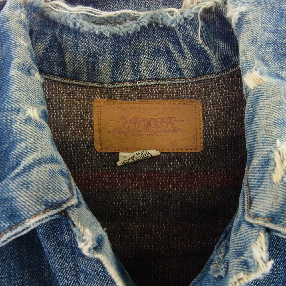 リーバイス 70s 70505 ブランケット ボタン52 size 40 リーバイス 70s 70505 ブランケット ボタン52 size 40 - メルカリ