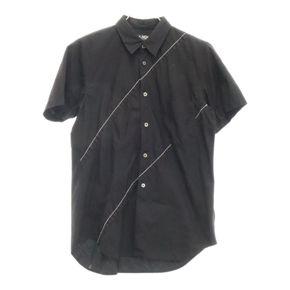 ブラックコムデギャルソン 16ss ダイアナゴルステッチ 半袖シャツ サイズL ブラックコムデギャルソン 16ss ダイアナゴルステッチ 半袖