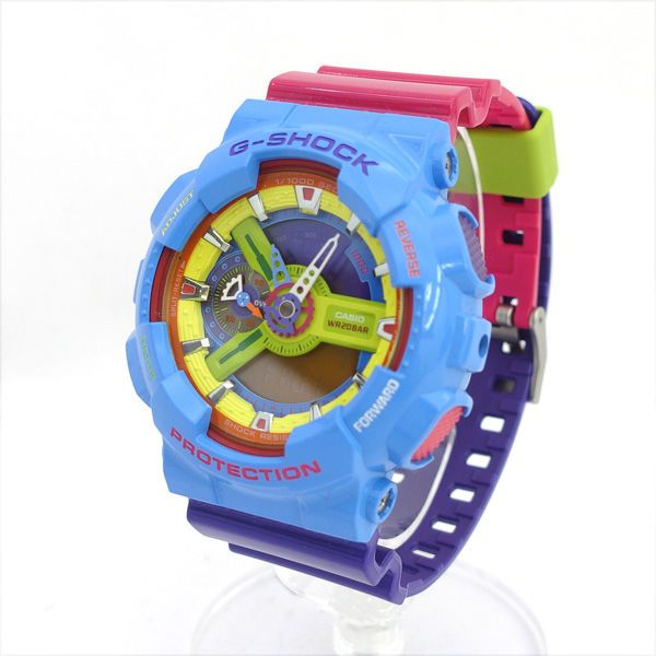 CASIO カシオ G-SHOCK デジアナ 中野シロウコラボ MAN BOX GA-110 F-2 JR メンズ MEN 男性 ボーイズ 紳士 腕時計 うでとけい ウォッチ Watch クォーツ ブランド