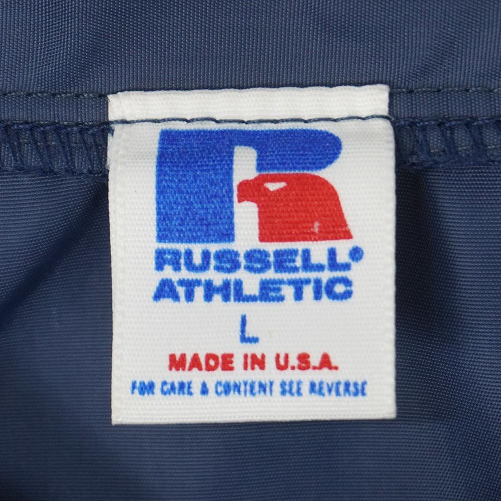 ラッセル RUSSELL 80s 80年代 ナイロンコーチジャケット プリントタグ