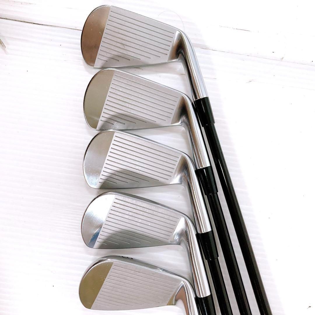 ミズノ JPX FORGED 左利き R 9本セット 美品 人気アイアン みす