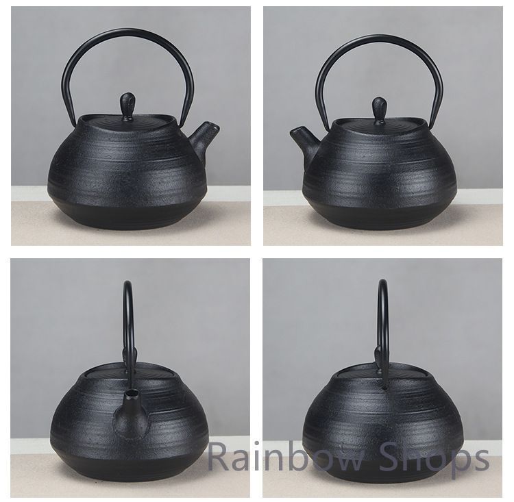 鉄瓶 鉄器 急須 おしゃれ 対応 鉄やかん 鉄分補給 鋳鉄 急須 スタイリッシュ 鉄瓶 1L 急須 直火 IH対応 ガス火対応 鉄分補給