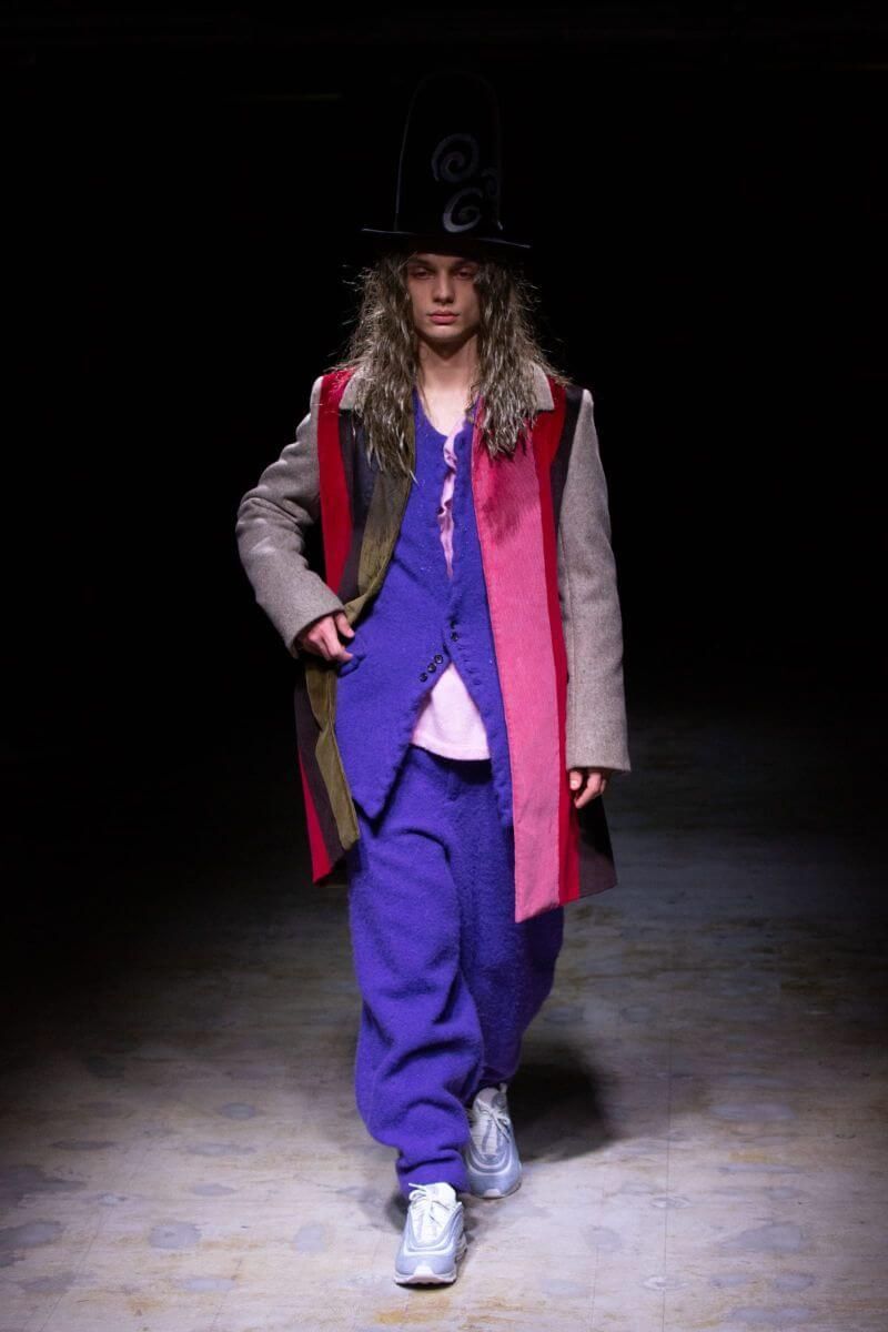 COMME des GARCONS HOMME PLUS 22aw ウール縮絨 ノーカラー