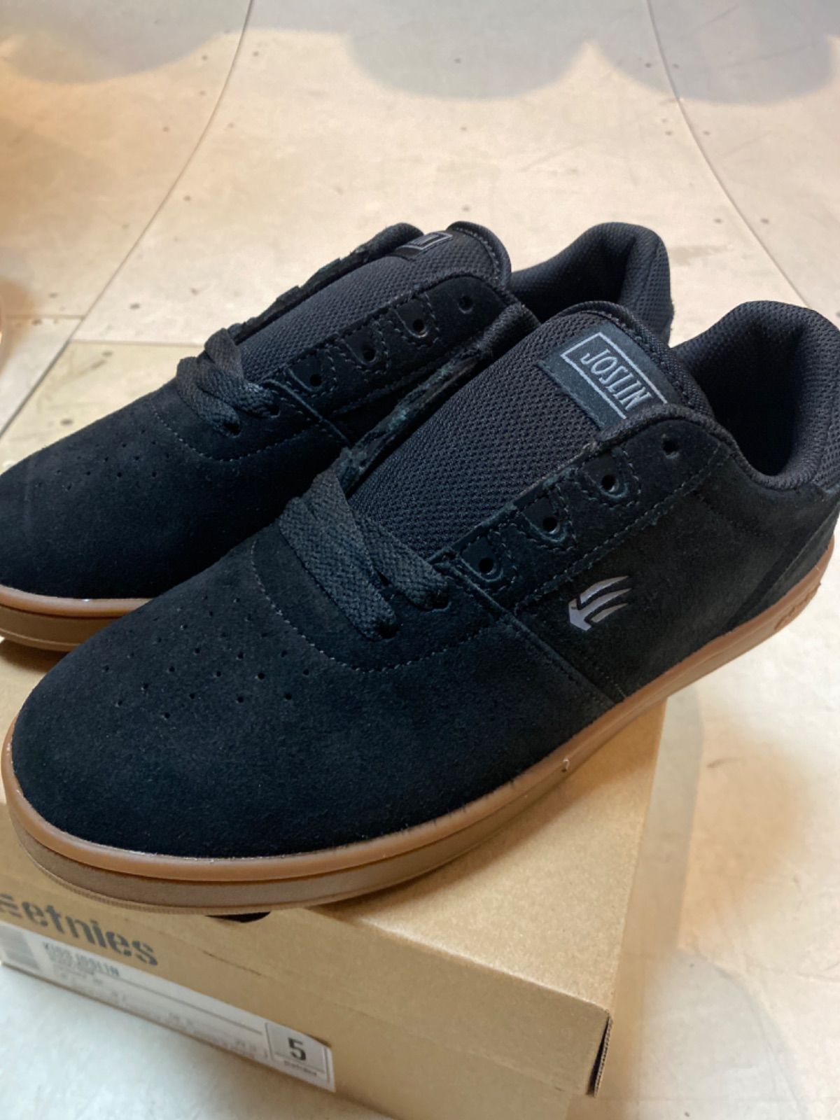 etnies】KIDS JOSL1N BLACK/GUM 23cm エトニーズ スニーカー スケート