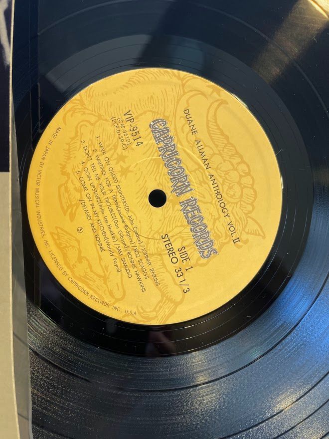 デュアンオールマン/アンソロジー2 LP レコード - 洋楽
