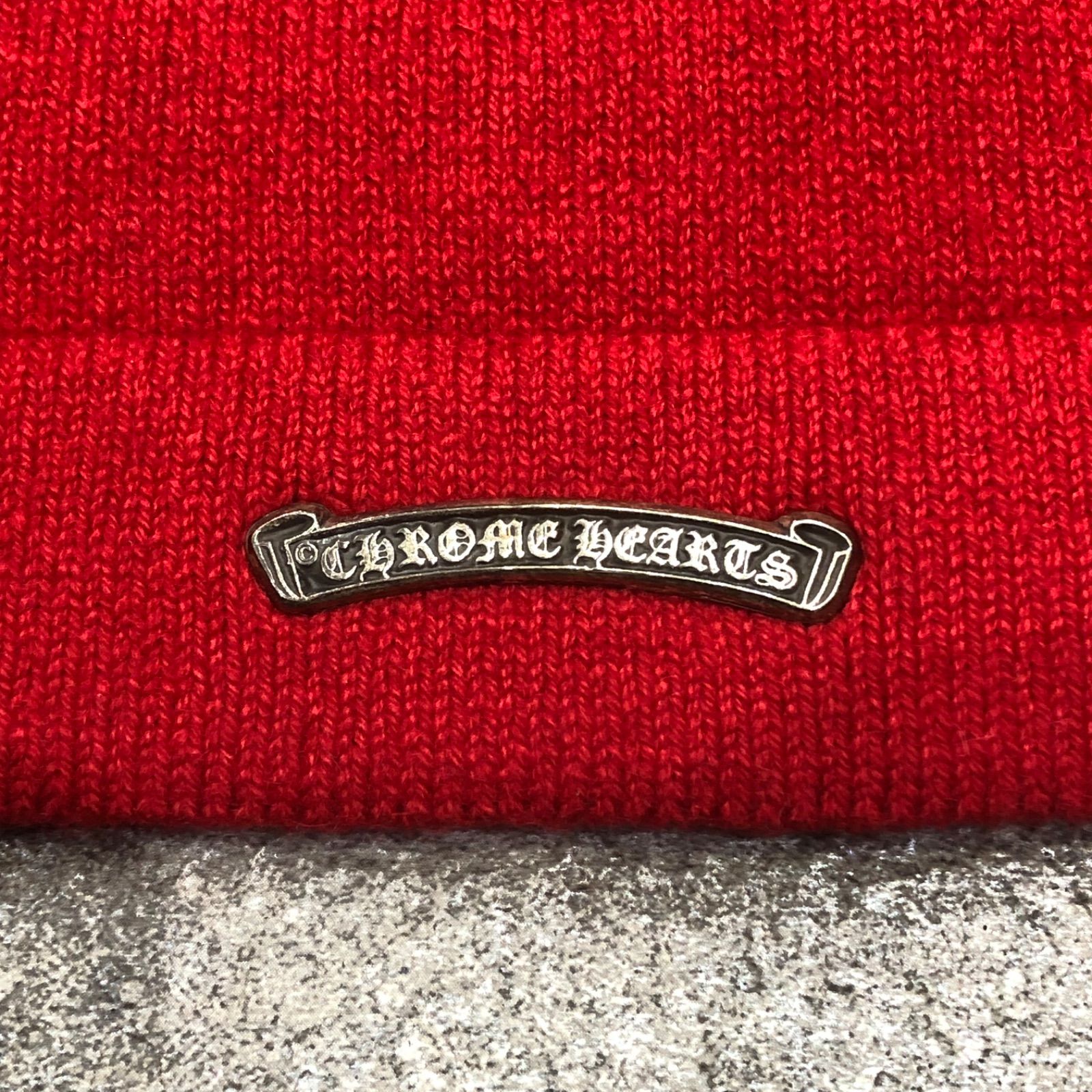 未使用品 Chrome Hearts SAILIN ON HD PLVR CHSMR レザークロスパッチ 