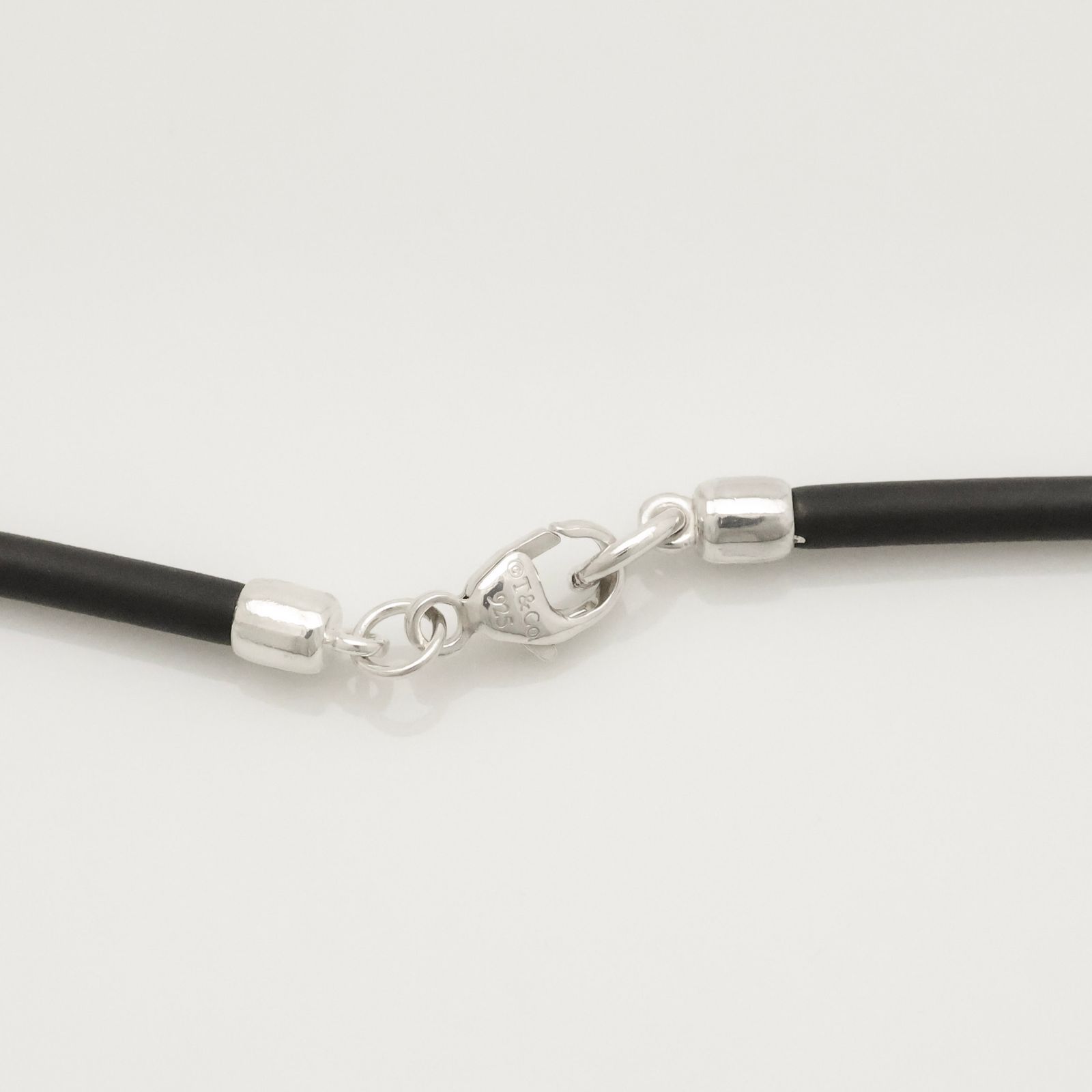 美品】ティファニー TIFFANY&Co. 1837 バー ブラック チタン
