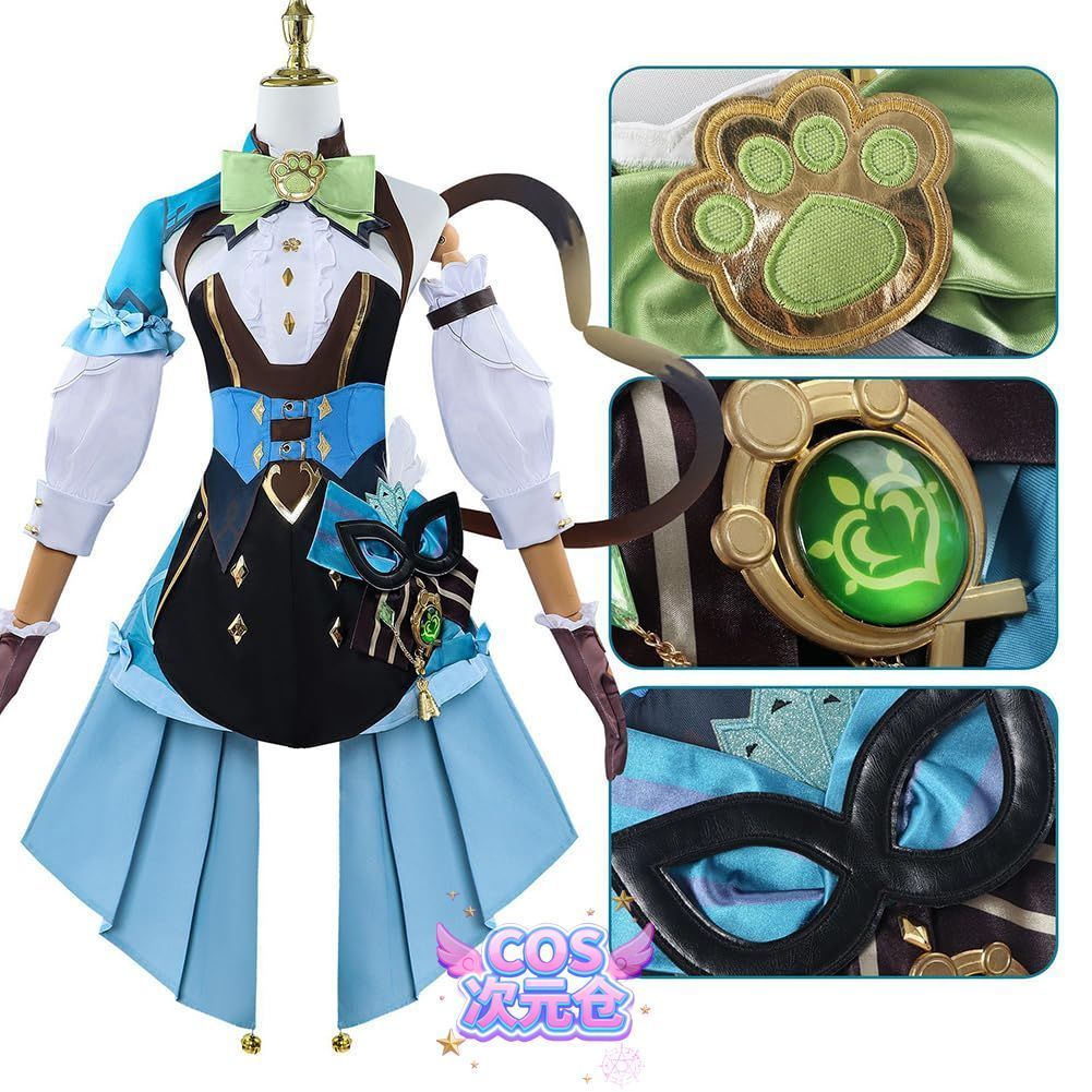 綺良々 REENEW 原神 げんしん 綺良々 ファッション 倩影游侠 コスプレ衣装 ウィッグ付き 豪華セット cosplay 大人用 仮装 文化祭 ステージ服 ハ