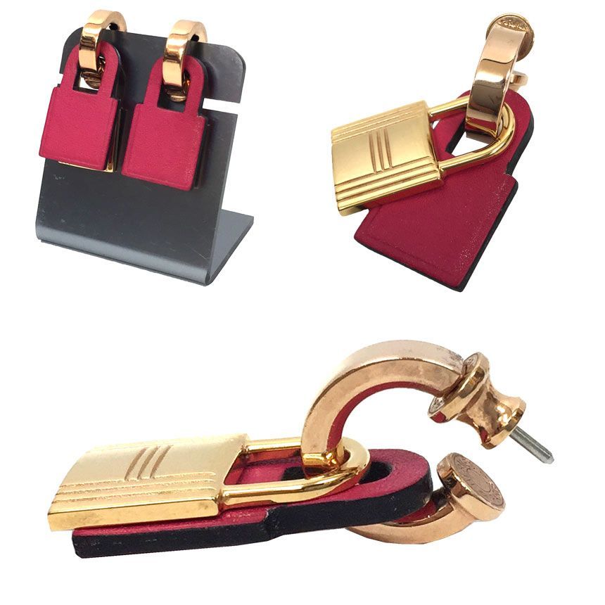 HERMES エルメス オーケリー カデナ ピアス aq10783