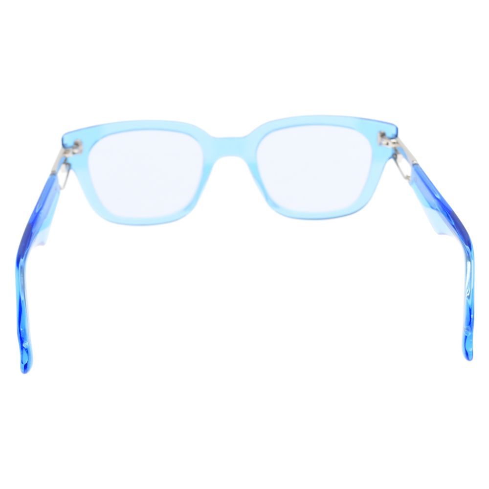 GENTLE MONSTER (ジェントルモンスター) ×AMBUSH CARABINER1×アンブッシュ カラビナデザインテンプル サングラス  ブルーレンズ 眼鏡 ブルー