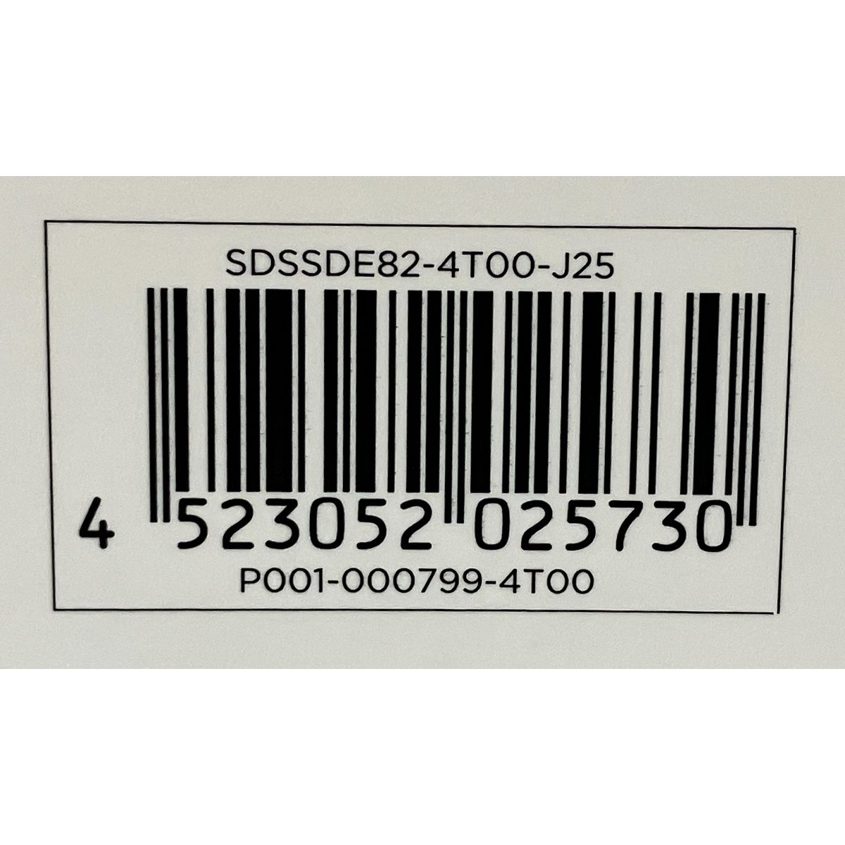 個別対応の SanDisk SDSSDE82 4TB ポータブルSSD Extreme PRO with USB4 PC周辺機器 エクストリーム サンディスク 未開封 ♥ O10538777 【品質保証書】