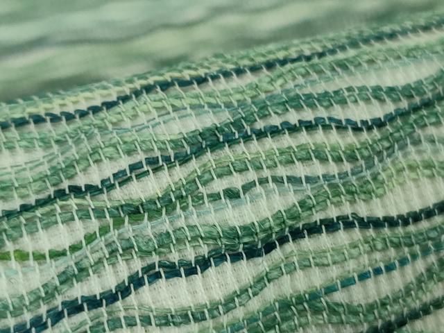 平和屋本店□希少 夏物 人間国宝 綴織 細見華岳 全通柄袋帯 涼風 共箱  