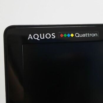 レア！ 中古 液晶テレビ 52V型 SHARP AQUOS クアトロン 3D オリジナル