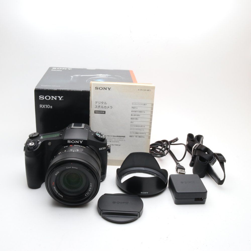 SONY デジタルカメラ DSC-RX10M2 ズーム全域F2.8 24-200mm 光学8.3倍 ブラック Cyber-shot DSC-RX10M2