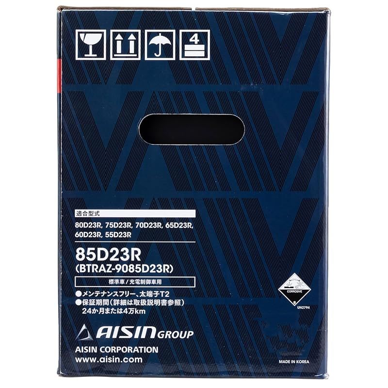 アイシン 85D23R 車用バッテリー RED LABEL - メルカリ