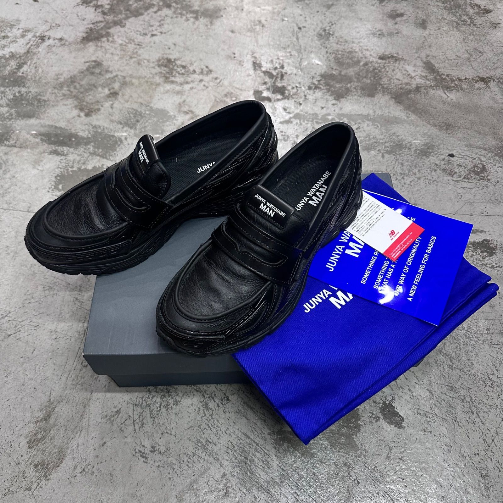 Junya Watanabe MAN ローファー 1906L ブラック 25.5 Junya Watanabe MAN x New Balance 1906 Loafer | Hypebeast