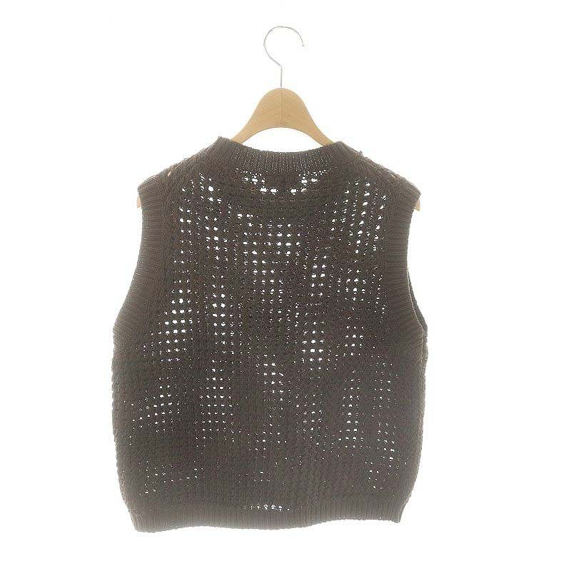 セオリー Theory 23SS Polished Twist Crew NK Vest ニット
