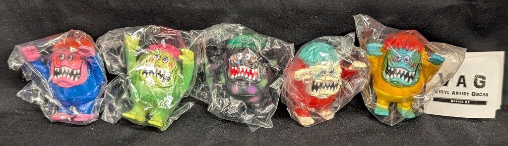 MEDICOMTOY VAG シリーズ21 SHELTERBANK VONGO 全5種セット