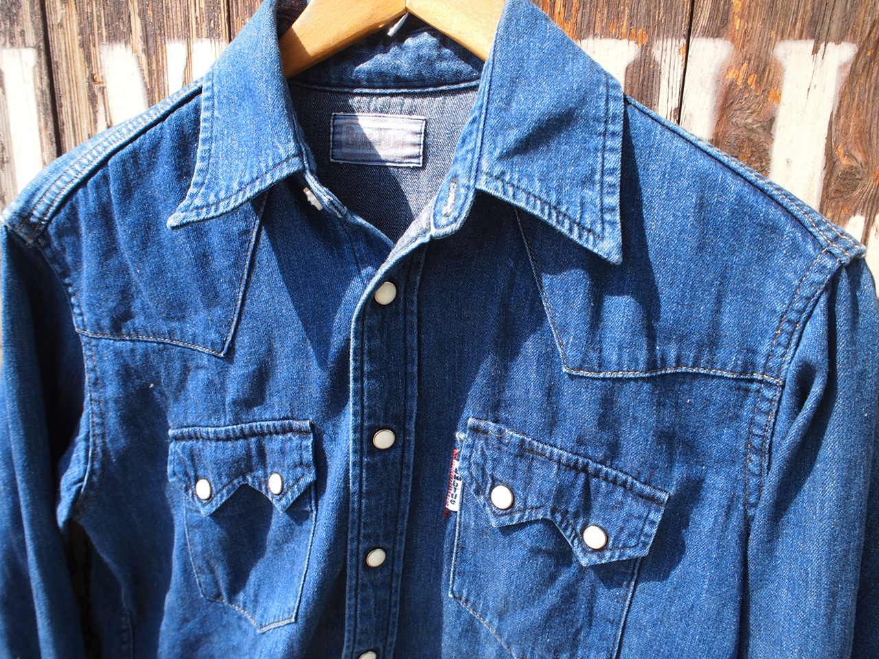 BLUE BLUE JAPAN インディゴ染め デニムシャツ Gジャン 2/M ハリウッド