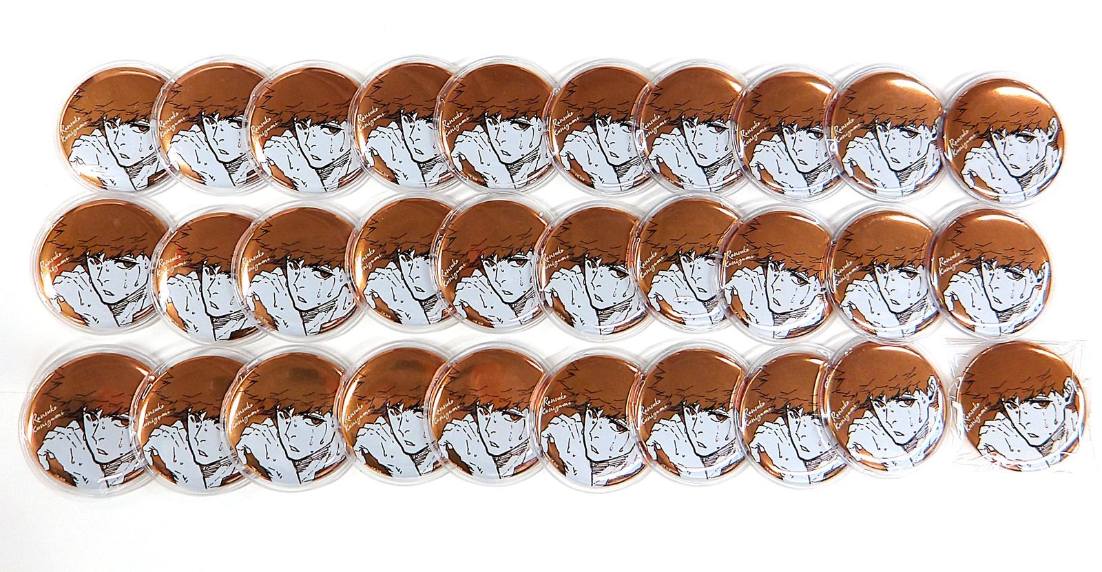 中古】國神錬介 ブルーロック シークレット メタル缶バッチ