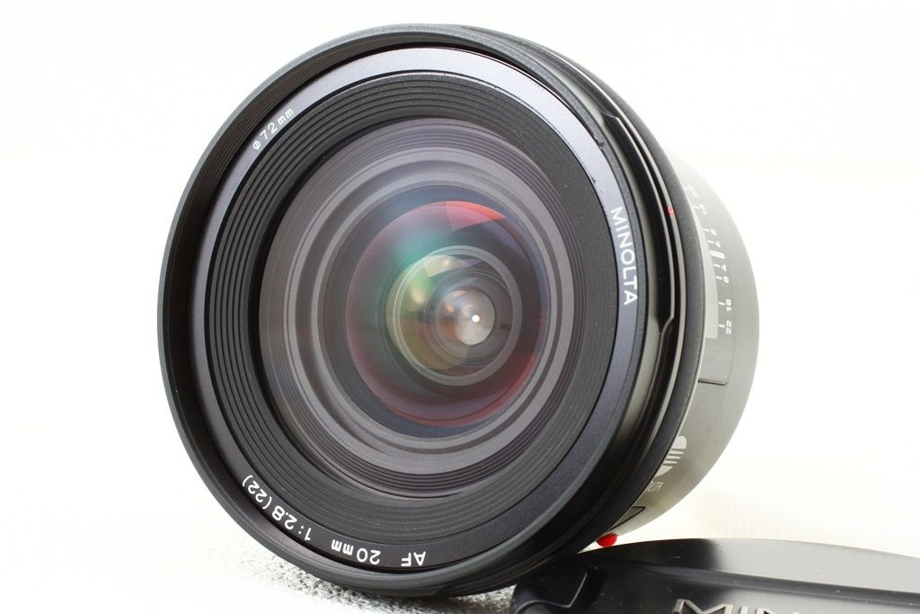 極上品 MINOLTA ミノルタ AF 20mm F2.8 NEW◇単焦点レンズ
