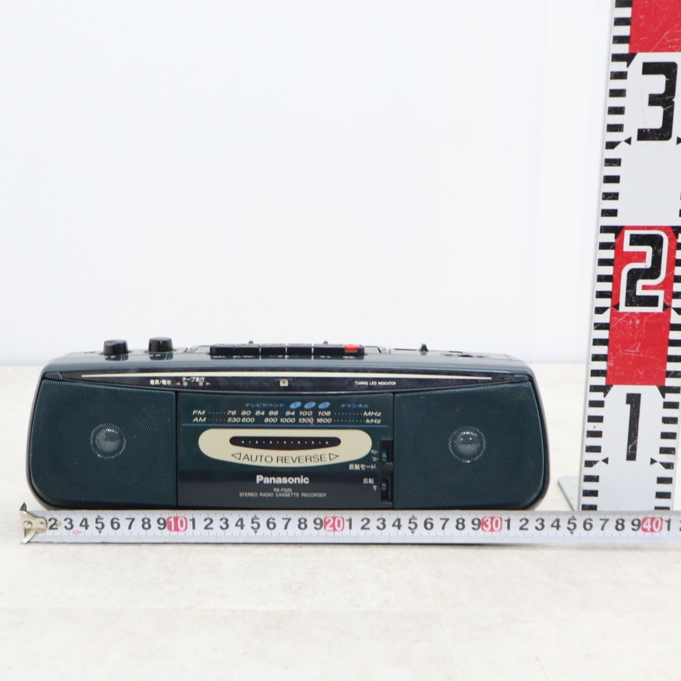 ◇カセット不良 ｜AM/FM　ステレオラジカセ｜Panasonic パナソニック RX-FS25 ｜ジャンク扱い JUNK ■P3132