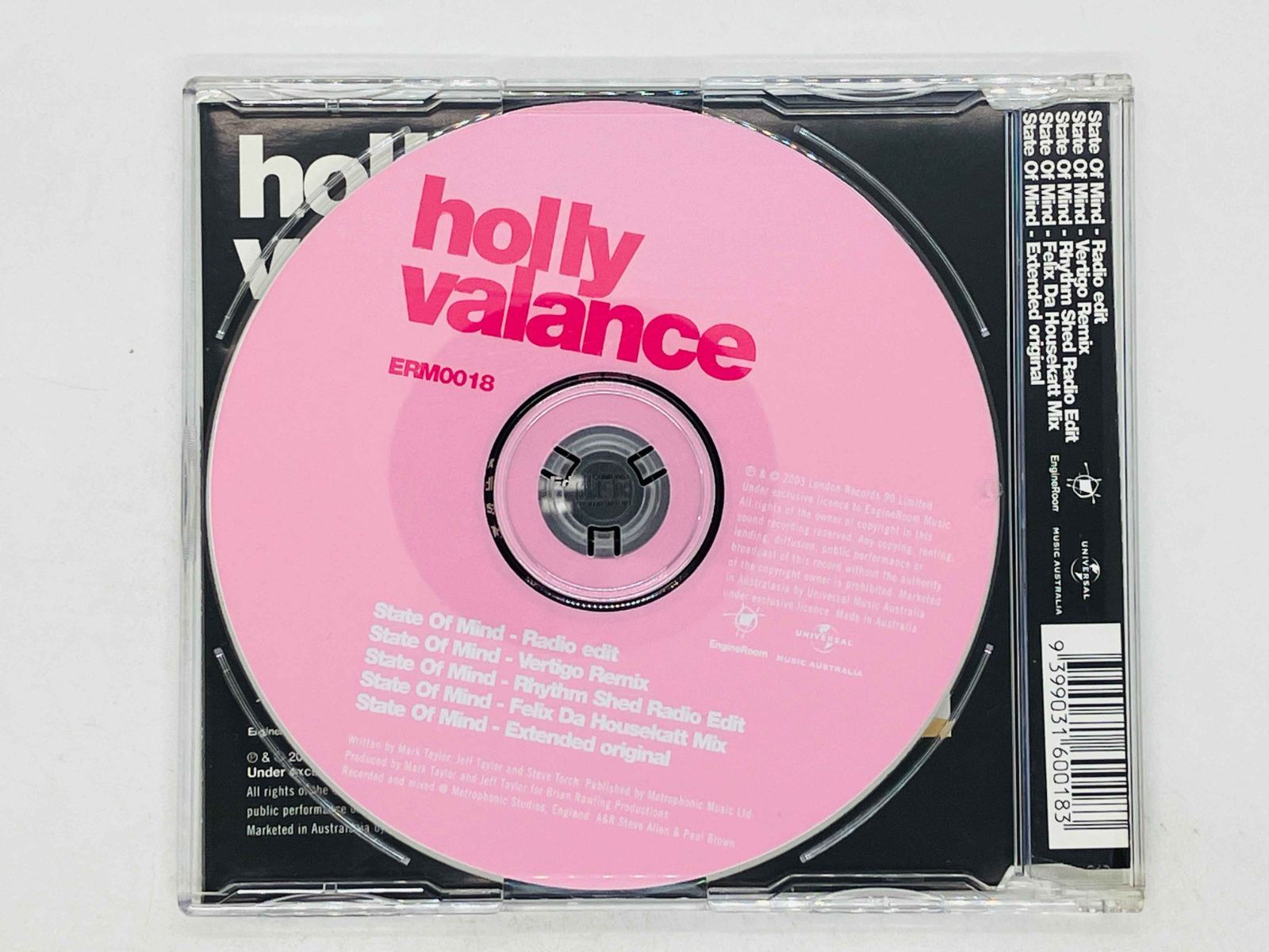 CD holly valance / state of mind / ホリー・ヴァランス