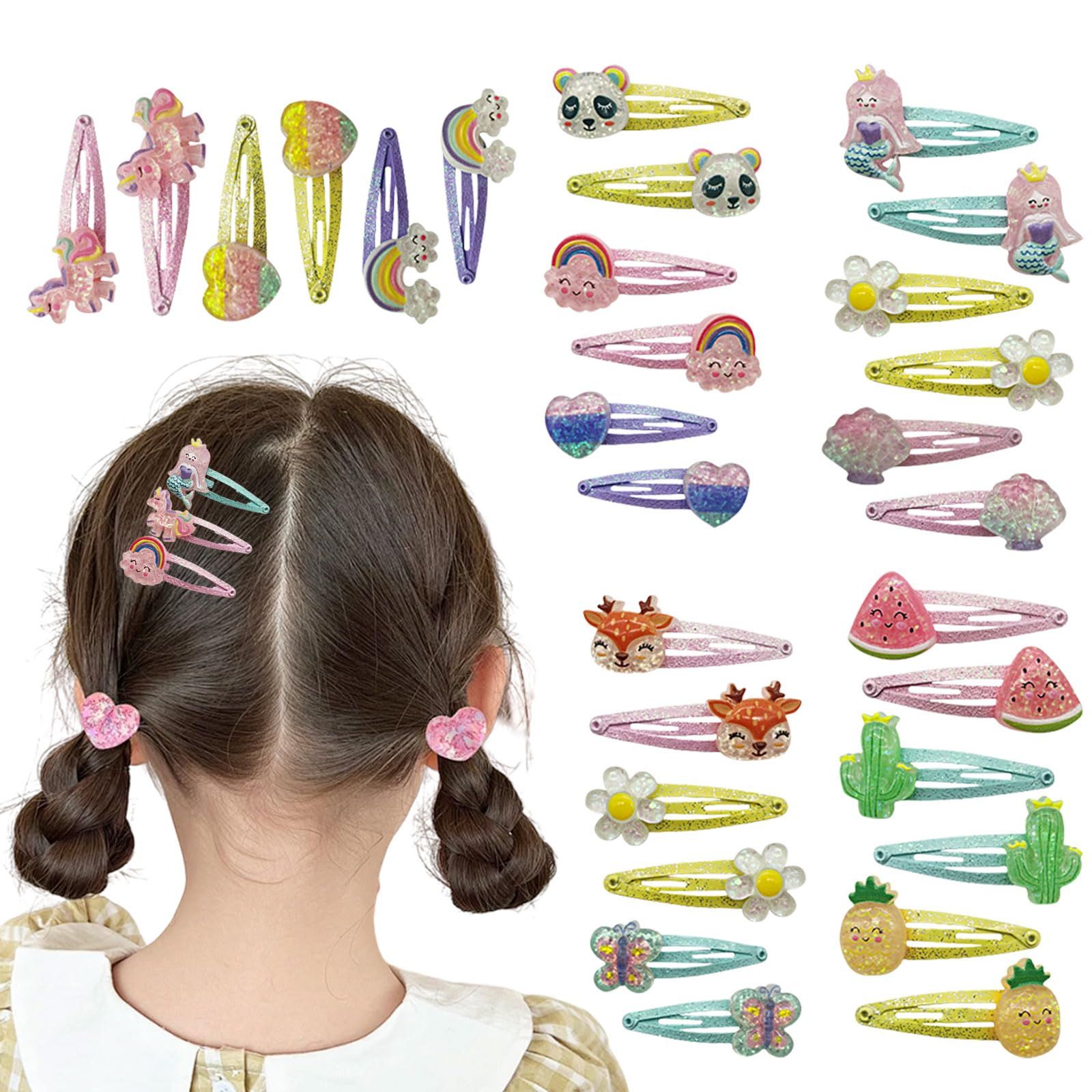 新品 べビー ヘアクリップ 赤ちゃん ヘアピン 30点セット 可愛い