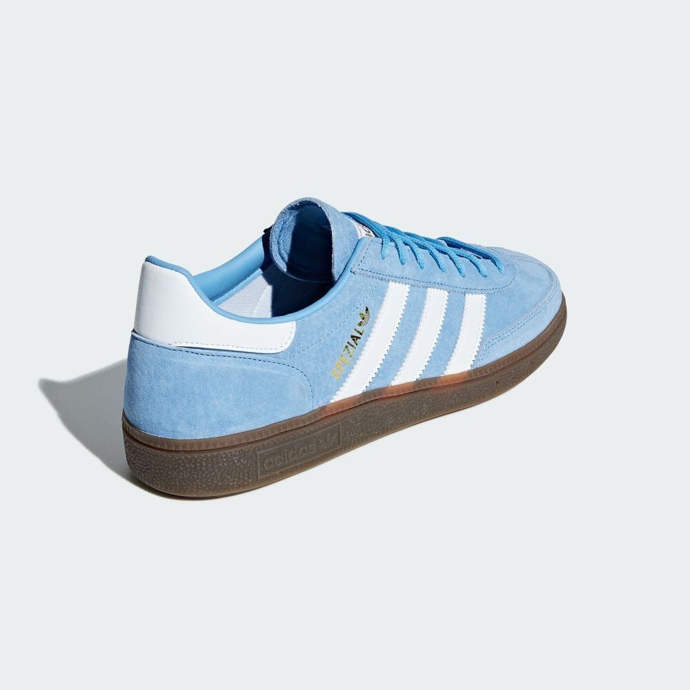 アディダスオリジナルス ハンドボール スペツィアル ストリート メンズ レディーススニーカー 靴 通勤通学 MENS WOMAN BD7632 HANDBALL SPEZIAL SHOES LIGHT BLUE × FOOTWEAR WHITE × GUM