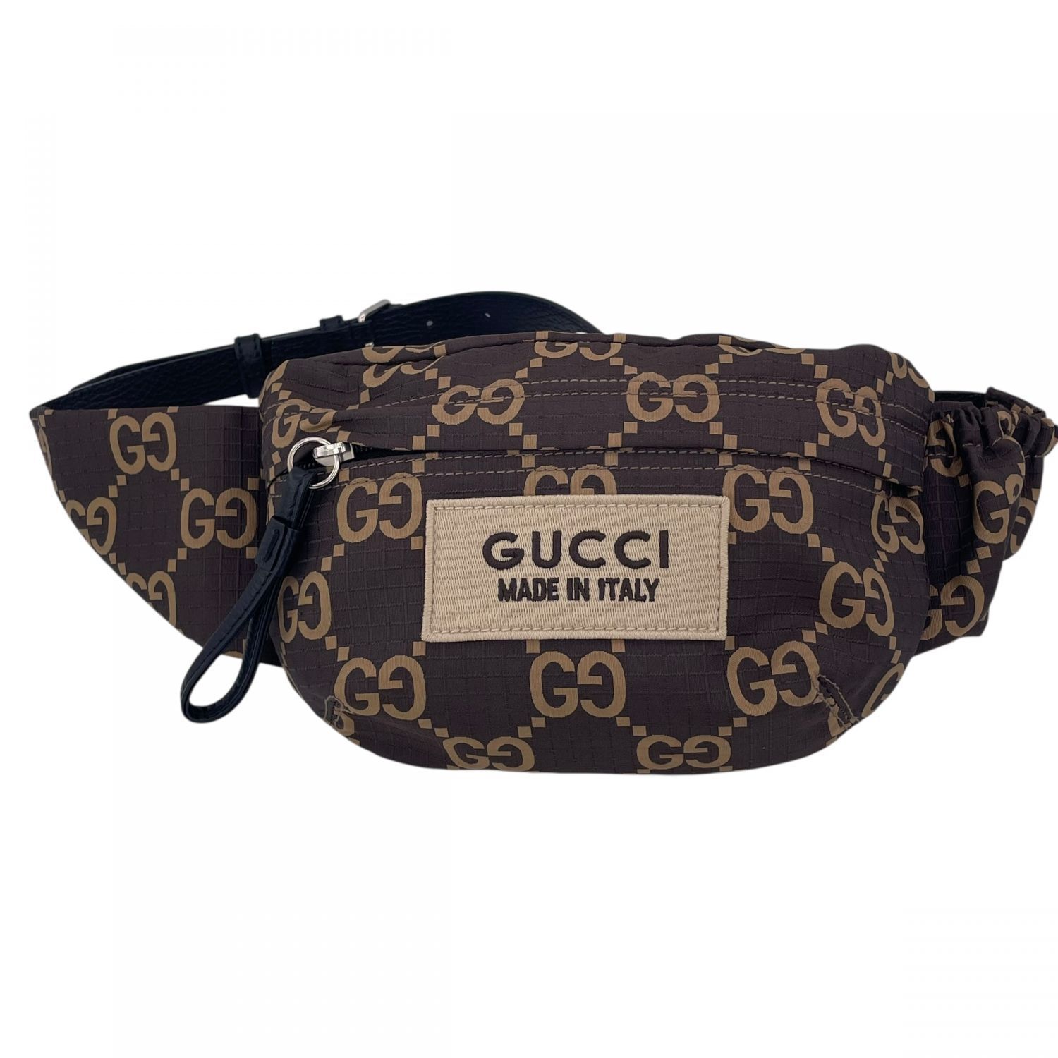 中古】 GUCCI グッチ GGナイロン 767934 ベルトバッグ ウエスト