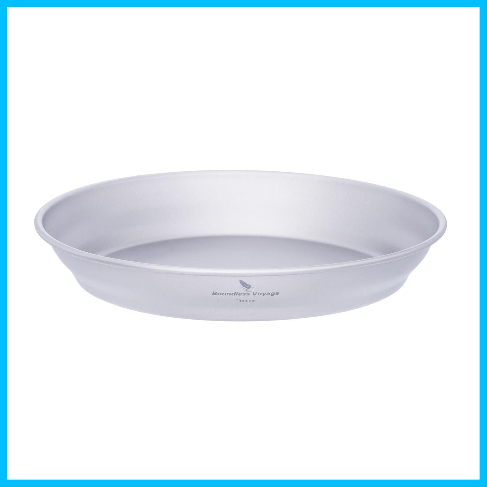 商品 キャンプ アウトドア チタン食器 デザート サラダボウル 超軽量 錆びない 割れない 自宅 シングルレイヤ 皿 鉢 茶碗 ボウル チタン Voyage Boundless
