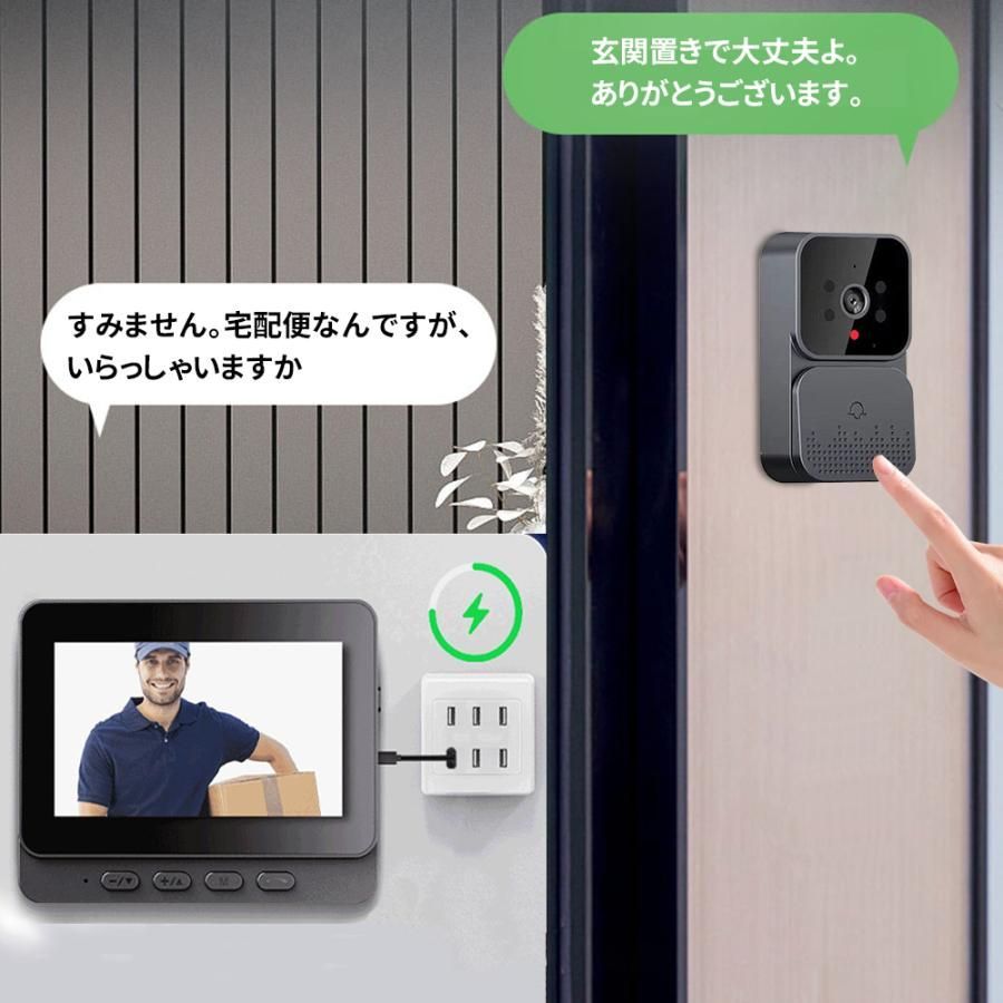 暗視 USB充電