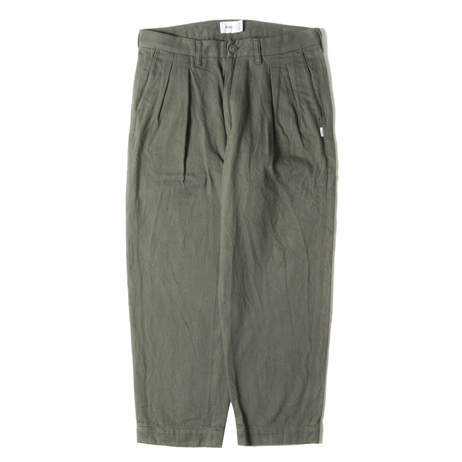 WTAPS ダブルタップス パンツ サイズ:M 21AW フランネル 2タック 