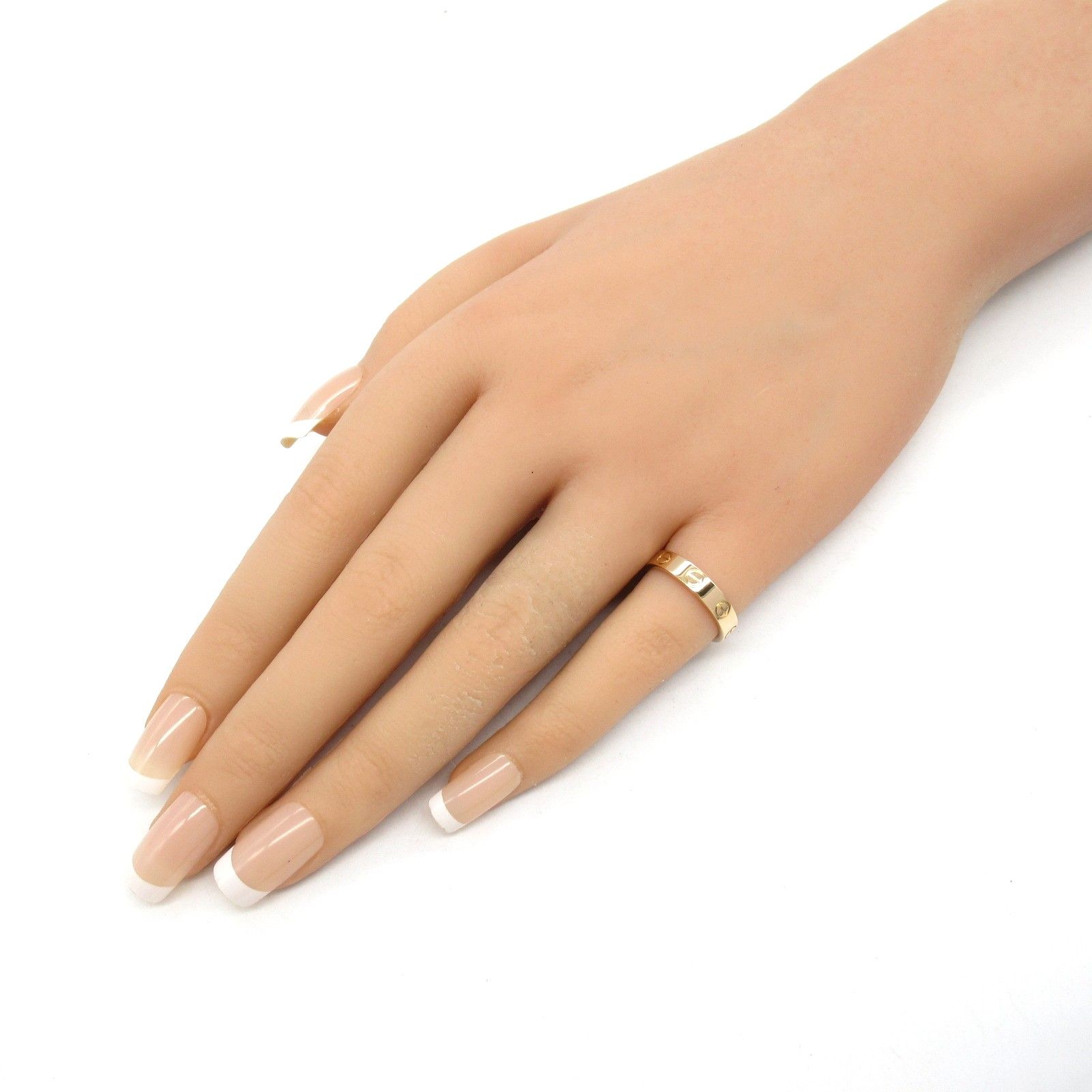カルティエ CARTIER リング・指輪 ミニラブリング K18PG（ピンク