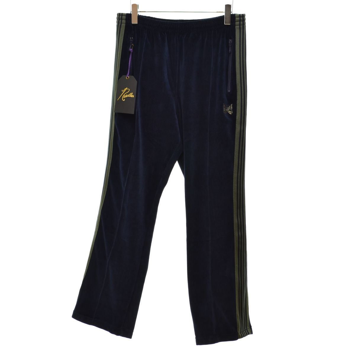 L【needles】23SS LQ236 Narrow Track Pant C/PE VELOUR ナロー